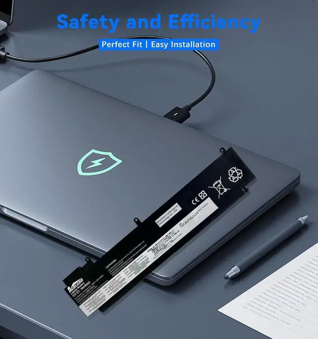 Alt view image 6 of 7 - 00HW022 Laptop Battery 24Wh 3-Cell, Compatible with Lenovo ThinkPad T460s/T470s Series Notebook, Replacement for 00HW023/00HW036/00HW037/SB10F46474/SB10F46475/SB10F46460/SB10F46461
