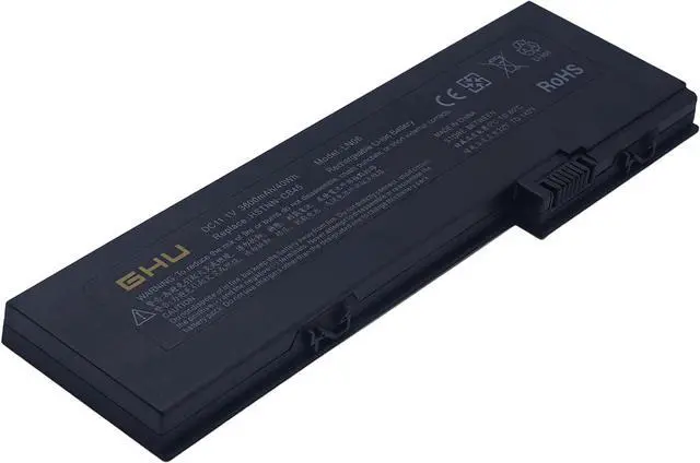 Alt view image 3 of 5 - GHU Battery 40 WH 454668-001 Compatible with HP EliteBook 2730p 2740P 2760P 2710p 2710 Tablet PC AH547AA 436426-751 436426-752 HSTNN-W47C 436426-311 436426-351 HSTNN-CB45 HSTNN-OB45