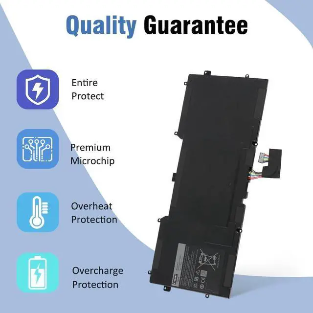 Alt view image 4 of 7 - ETESBAY C4K9V 7.4V 55WH Laptop Battery Replacement for Dell XPS 12 9Q33 -L221X 13 9333 Ultrabook 13 XPS13 13-L321X 13-L322X XPS L321X L322X Series 3H76R 489XN PKH18