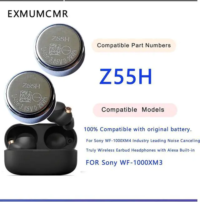 Alt view image 2 of 6 - ,Compatible with Sony Headset Battery for WF-1000XM4()+with Installation Tools Kit