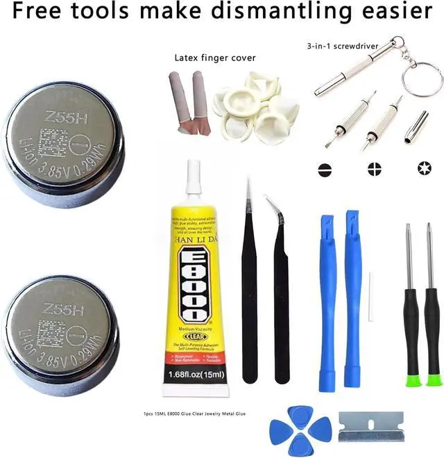 Alt view image 3 of 6 - ,Compatible with Sony Headset Battery for WF-1000XM4()+with Installation Tools Kit
