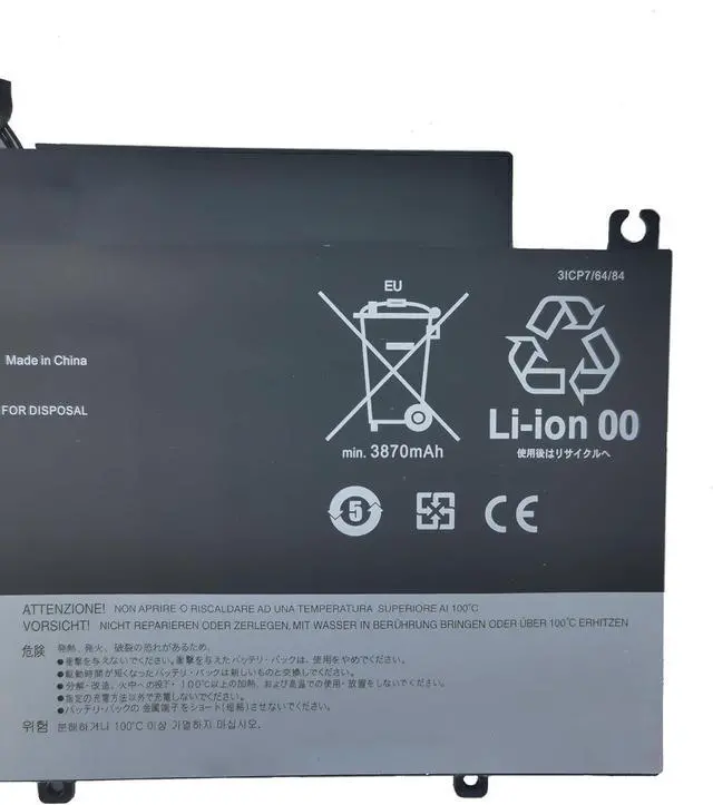 Alt view image 3 of 7 - 45N1121 Replacement Battery Compatible with Lenovo Thinkpad T431s Series 45n1120 45n1121 45n1122 45n1123-11.1V 48Wh 4250mAh