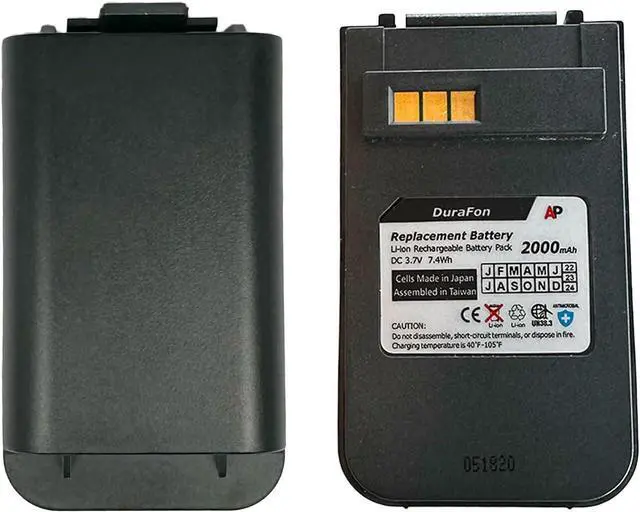 Alt view image 3 of 3 - Artisan Power Replacement Battery for EnGenius DuraFon | 2000 mAh | Lithium Ion Rechargeable | 3.7 Volt | Replacement Battery for DuraFon 1x, DuraFon 4x, Durawalkie, DuraFon Pro, SP-922 PRO and SN-902