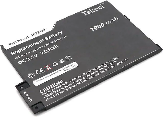 Alt view image 4 of 6 - Replacement Battery Compatible with D00901 S11/GTSF/01A GP/S10/346392/010 170/1032/01 & 170/1032/00 3.7V 1900mAh