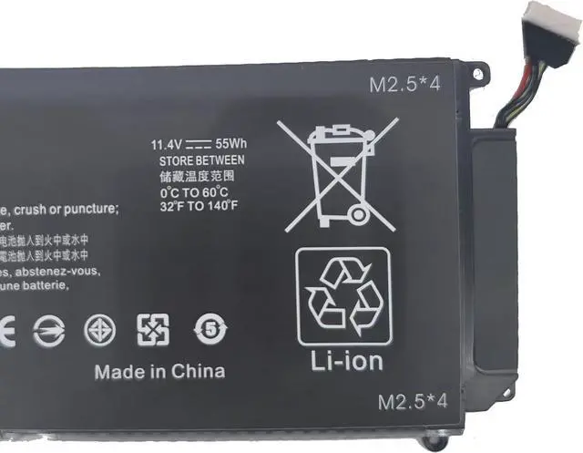 Alt view image 3 of 6 - Fully. LP03XL Replacement Laptop Battery Compatible with HP Envy M6-P M6-P113DX M6-P013DX Envy 15T-AE 15T-AE000 HSTNN-DB7C 807417-005 807211-241 11.4V 55Wh
