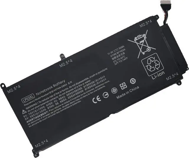 Alt view image 4 of 6 - Fully. LP03XL Replacement Laptop Battery Compatible with HP Envy M6-P M6-P113DX M6-P013DX Envy 15T-AE 15T-AE000 HSTNN-DB7C 807417-005 807211-241 11.4V 55Wh