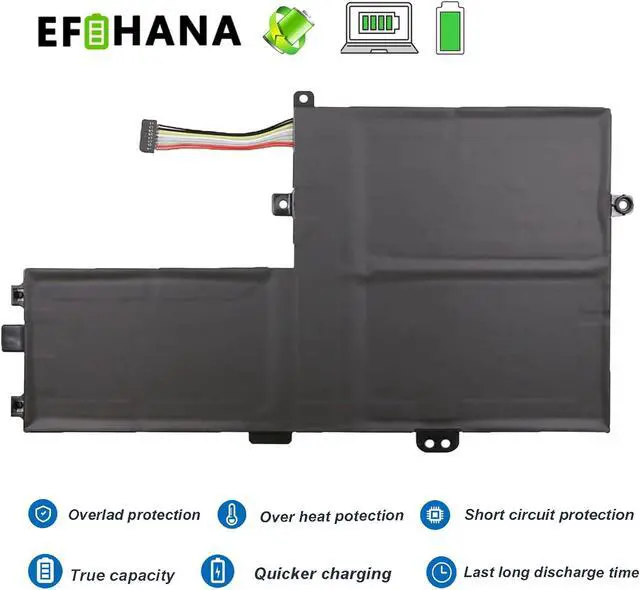Alt view image 3 of 7 - L18C3PF7 Laptop Battery Replacement for Lenovo IdeaPad S340-14API 14IIL 14IML C340-15IIL 15IWL Flex-15IWL 15IML Series Notebook L18L3PF2 L18M3PF7 L18L3PF3 L18M3PF6 L18C3PF6 11.25V 52.5Wh 4670mAh