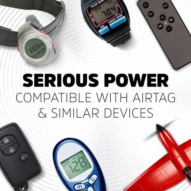 Alt view image 4 of 7 - Energizer 2032 Batteries (10 Pack), 3V Lithium Coin Batteries with 3-in-1 Child Shield