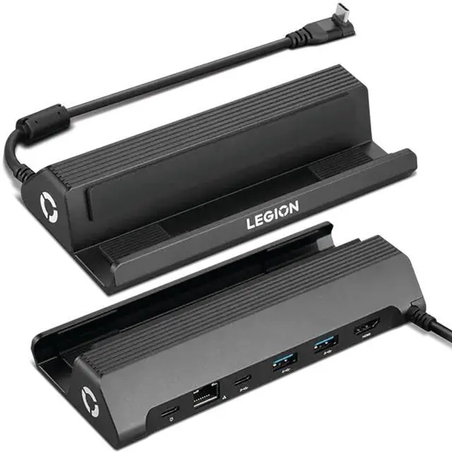 Main image of Legion Go USB-C Hub Dock for Legion Go 6-in-1 Dock, Port Expansion, Charging, Video, Ethernet Support