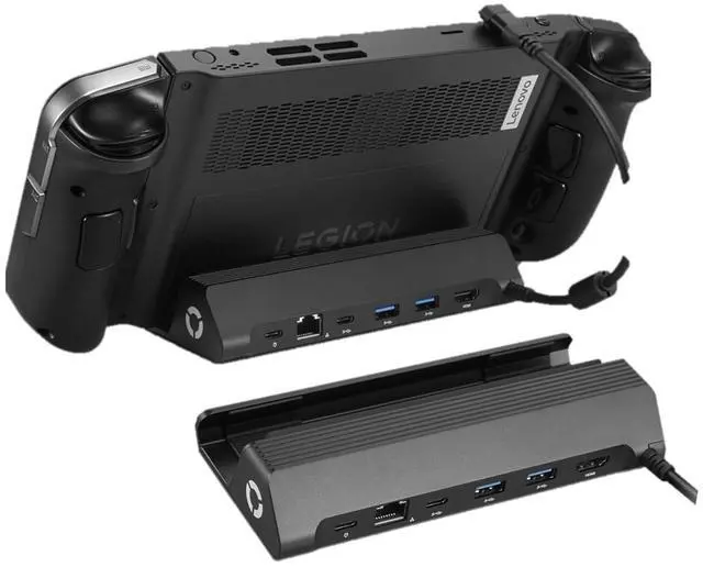 Alt view image 2 of 7 - Legion Go USB-C Hub Dock for Legion Go 6-in-1 Dock, Port Expansion, Charging, Video, Ethernet Support