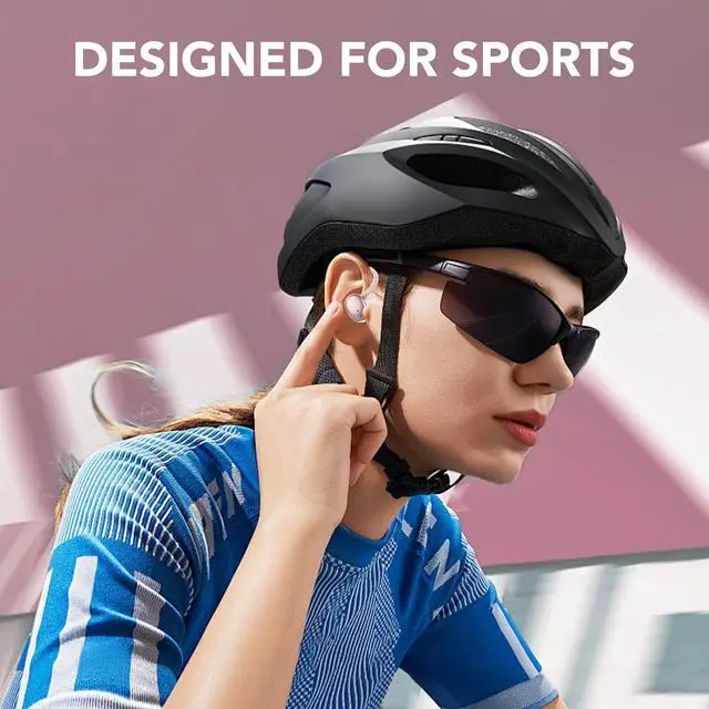 Alt view image 7 of 7 - KT1 Bluetooth Headphones Wireless Earbuds 72hrs Playtime Wireless Charging Case Digital Display, Ear Buds with Earhook,IPX7 Waterproof, Deep Bass 2.0,Over-Ear Earphones for Sport Running