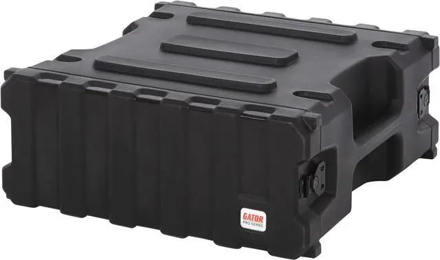 Main image of Gator Cases Pro Series 4U Rack Case with Standard 19" Depth, Roto Molded Made in USA (G-PRO-4U-19)