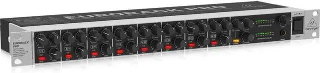 Main image of Behringer EURORACK PRO RX1602 V2 Professional Multi-Purpose 16-Input Ultra-Low Noise Line Mixer