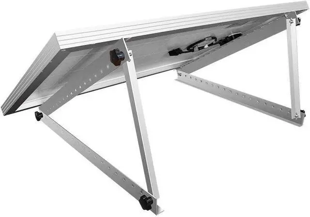 Alt view image 3 of 5 - Renogy 28in Adjustable Solar Panel Mount Brackets with Foldable Tilt Legs