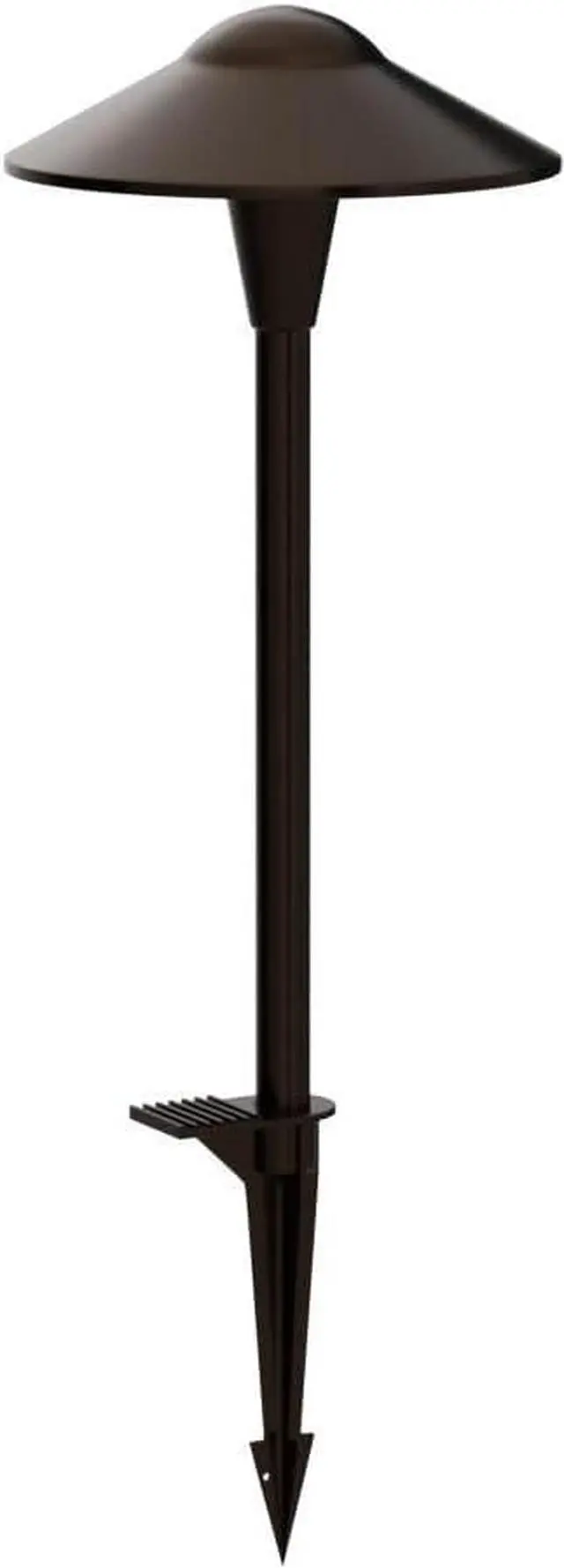 Alt view image 4 of 7 - LEONLITE 6-Pack 5CCT Low Voltage LED Pathway Lights, Saucer Head