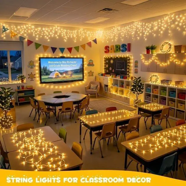 Alt view image 3 of 7 - JMEXSUSS 168Ft String Lights Outdoor Waterproof, 600 LED Christmas Lights