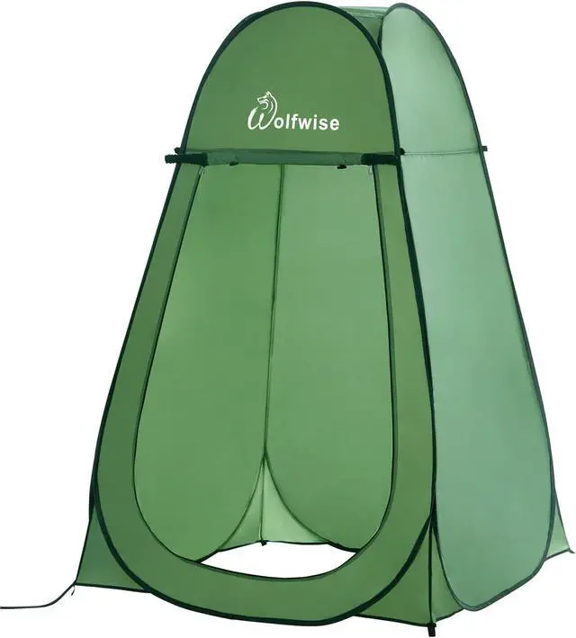 Main image of WolfWise Pop Up Shower Tent for Camping Essentials, Compact & Lightweight
