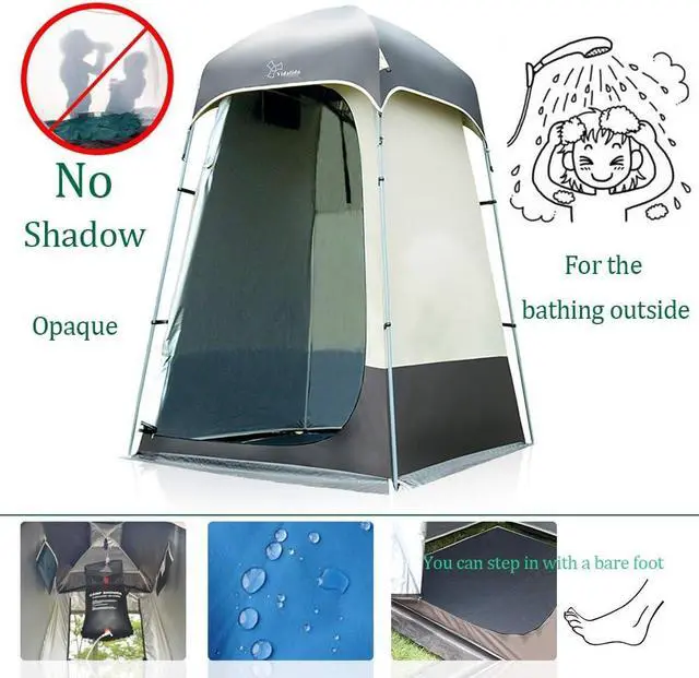 Alt view image 3 of 7 - Outdoor Shower Tent Changing Room Privacy Portable Camping Shelters