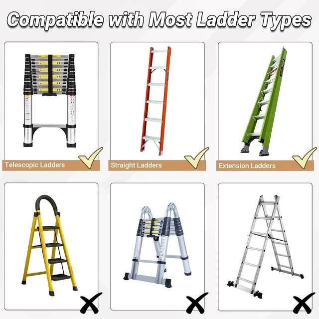 Alt view image 5 of 7 - Ladder Extender Pro, Ladder Stabilizer High Strength