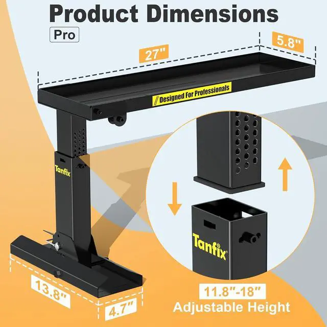 Alt view image 2 of 7 - Foldable Ladder Levelers for Stairs Heavy Duty Ladder Extender
