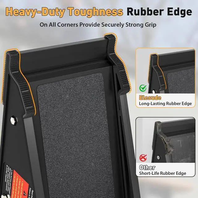 Alt view image 6 of 7 - Ladder Leveler,Roof Leveler Tool, Ladder Stabilizer,Roof Leveling Tool,Stable Platform for Uneven Surface