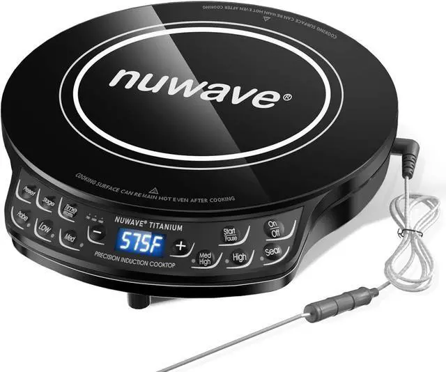 Main image of Nuwave Induction Cooktop, Improved Hot Plate with Digital Probe
