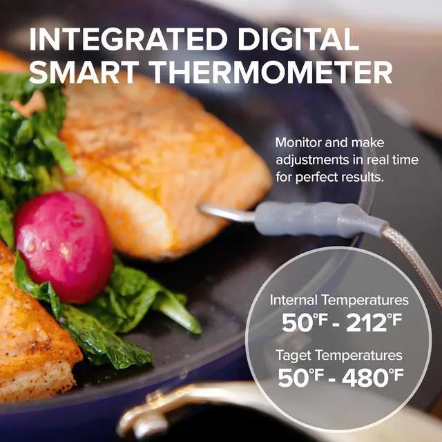 Alt view image 3 of 7 - Nuwave Induction Cooktop, Improved Hot Plate with Digital Probe