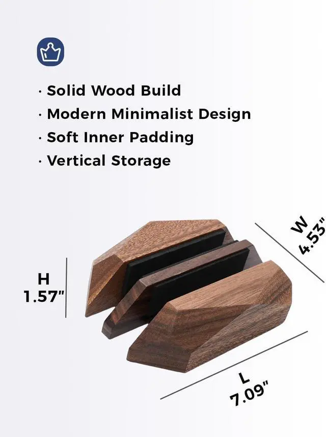 Alt view image 6 of 7 - Dual Laptop Holder Adjustable Vertical Laptop Stand, 2 Slots MacBook Stand Wood,Wooden Laptop Stand,Vertical Laptop Holder for Desk, Widen Dock Fits All MacBook/Surface pro