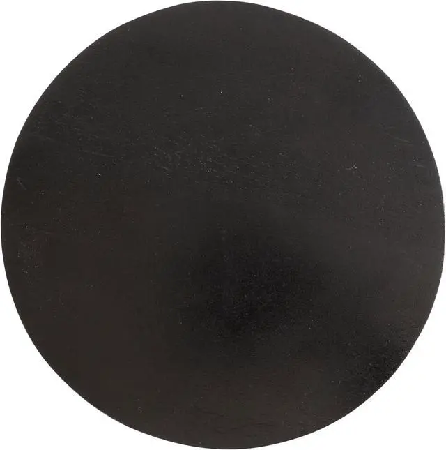Alt view image 7 of 7 - Kate and Laurel Dahl Modern Wooden Round Drink Table; 8 x 23; Black; Transitional Circle Wood Accent Pedestal Table for Living Room Plant Stand or Small Bedroom Nightstand
