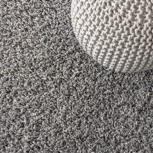 Alt view image 5 of 7 - JONATHAN Y Mercer Shag Plush Charcoal Indoor Area Rug, 3x5, Contemporary, Modern, Easy-Cleaning for Living Room, Bedroom, Kitchen, Pet Friendly, Non-Shedding (MCR106B-3)