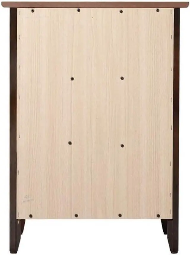 Alt view image 5 of 7 - Glory Furniture Daniel 3 Drawer Nightstand in Cappuccino