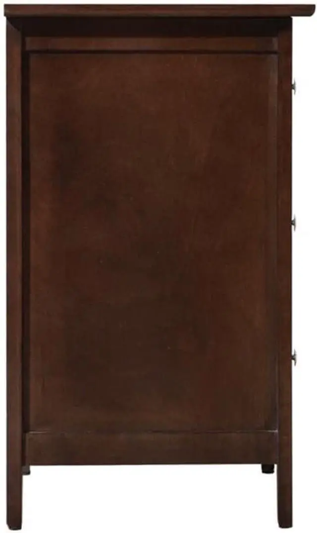 Alt view image 6 of 7 - Glory Furniture Daniel 3 Drawer Nightstand in Cappuccino
