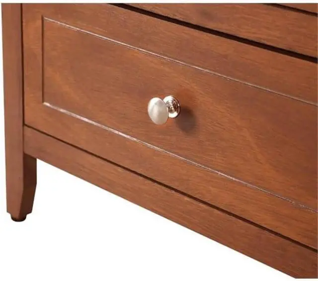Alt view image 7 of 7 - Glory Furniture Daniel 3 Drawer Nightstand in Oak