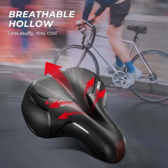 Alt view image 2 of 7 - Bike Seat, YOUNGDO Bicycle Saddle Comfortable
