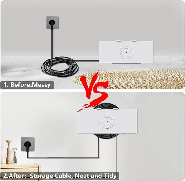 Alt view image 2 of 7 - Starlink Gen 3 Mount, Starlink Standard V3 Router Mount Star Link Internet Kit Satellite Brackets ABS Starlink Mounting Kit Accessories for Starlink V3 Mesh Router