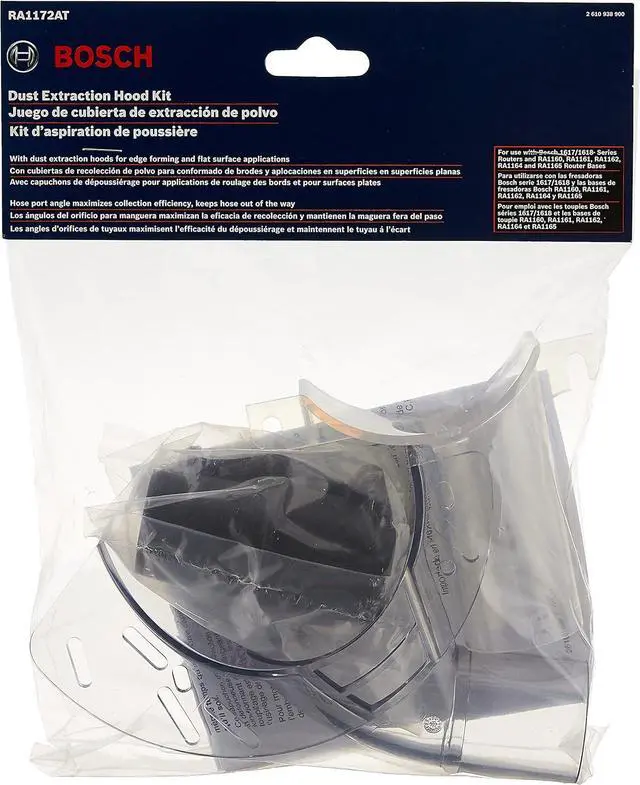 Alt view image 2 of 3 - Bosch RA1172AT Router Dust Extraction Hood Kit