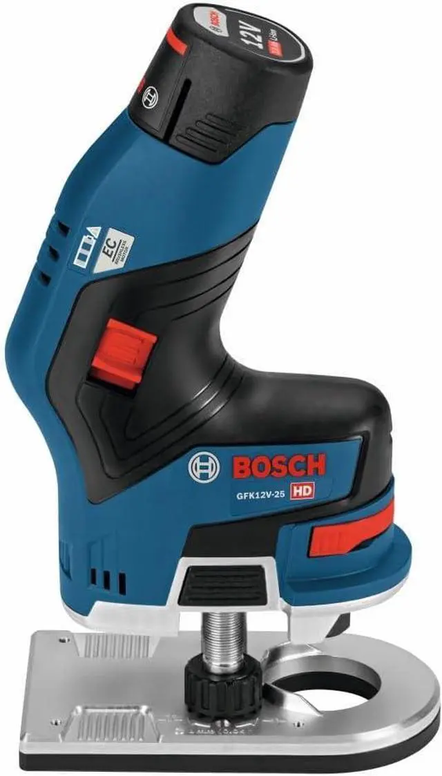 Alt view image 3 of 7 - Bosch 12V Max EC Brushless Palm Edge Router (Bare Tool) GKF12V-25N