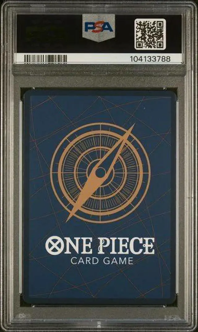 Alt view image 2 of 2 - 2025 ONE PIECE OP10-ROYAL BLOOD SPECIAL ALTERNATE ART #002 EDWARD NEWGATE PSA 10