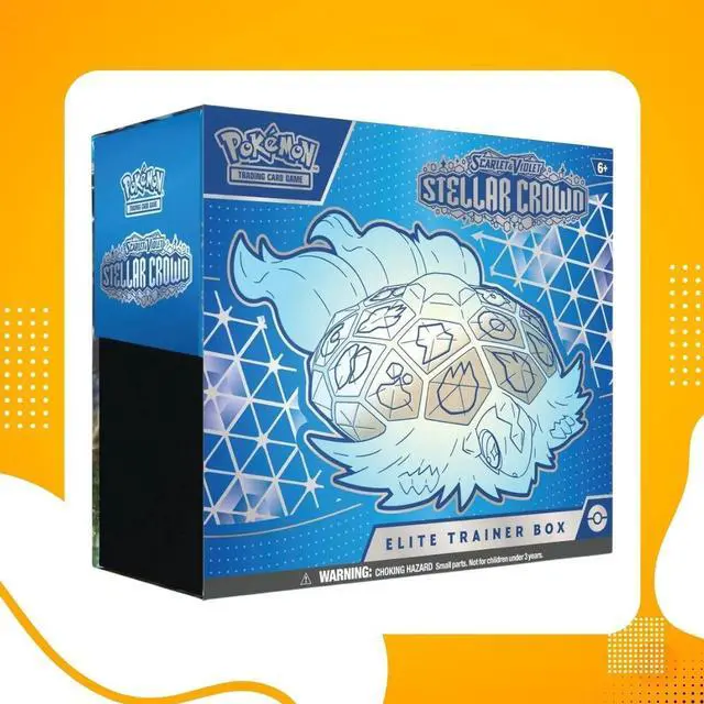 Alt view image 7 of 7 - Pokemon TCG: Scarlet & Violet - Stellar Crown Elite Trainer Box