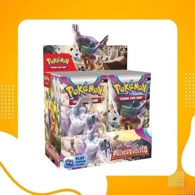 Alt view image 6 of 10 - Pokmon TCG English - Paldea Evolved - Scarlet & Violet