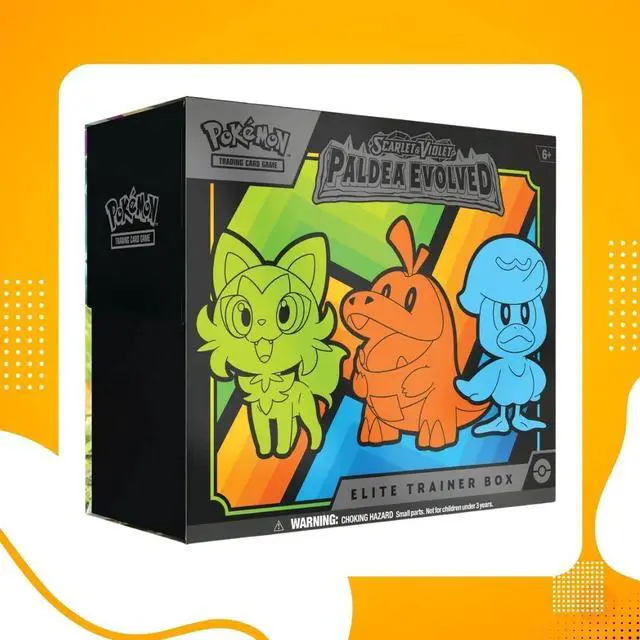 Alt view image 9 of 10 - Pokmon TCG English - Paldea Evolved - Scarlet & Violet