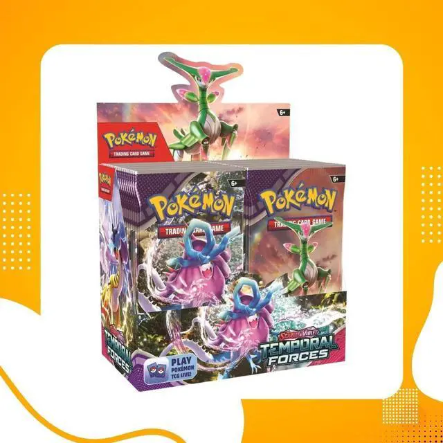 Alt view image 11 of 13 - Pokemon TCG: Scarlet & Violet - Temporal Forces Booster Pack - Random Artwork