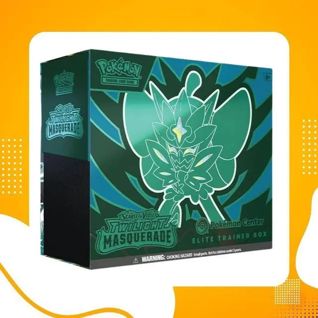 Alt view image 8 of 8 - Pokemon TCG: Scarlet & Violet - Twilight Masquerade Elite Trainer Box