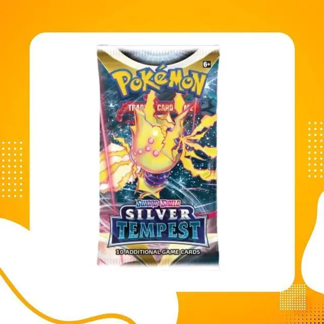 Alt view image 12 of 14 - Pokemon TCG: Sword & Shield- Silver Tempest Booster Pack - Random Artwork