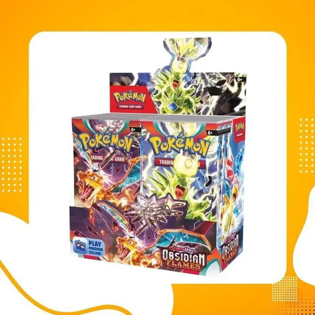 Alt view image 11 of 13 - Pokemon TCG: Obsidian Flames Elite Trainer Box
