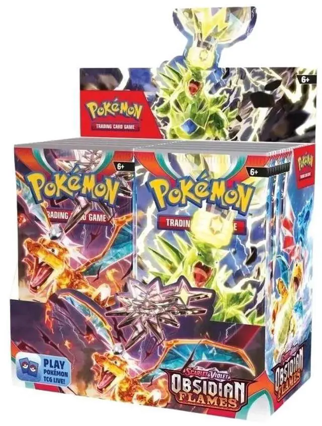 Alt view image 10 of 13 - Pokemon TCG: Obsidian Flames Elite Trainer Box