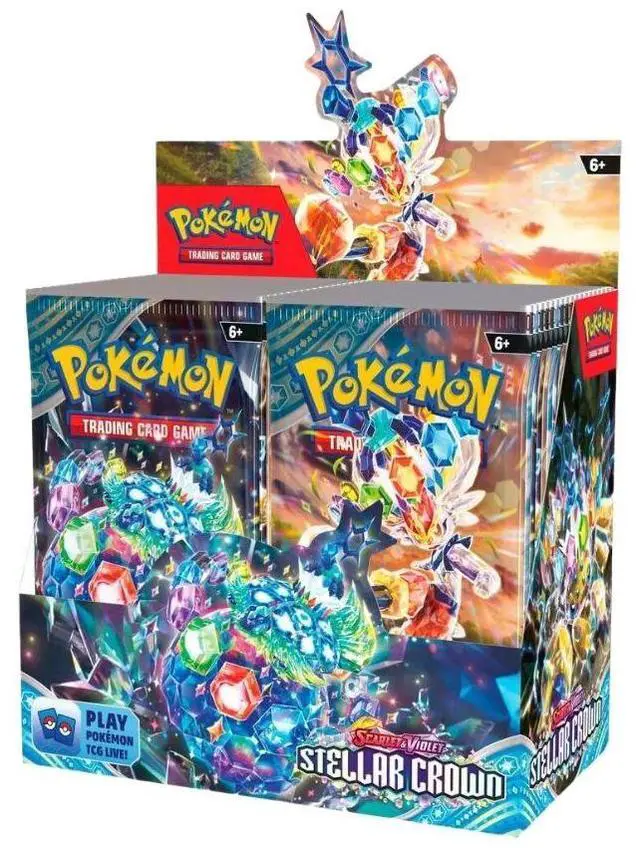 Alt view image 15 of 17 - Pokemon TCG: Scarlet & Violet - Stellar Crown Booster Pack - Random Artwork