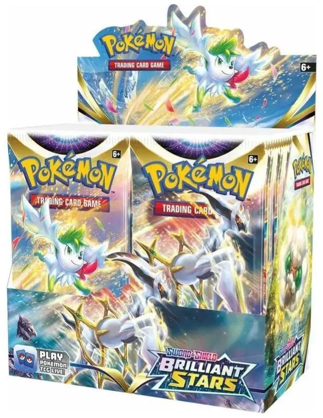 Alt view image 5 of 9 - Pokemon TCG: Sword & Shield - Brilliant Stars Booster Box