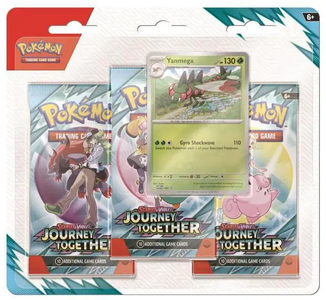 Alt view image 15 of 15 - Pokemon TCG: Scarlet & Violet - Journey Together Booster Pack - Random Artwork