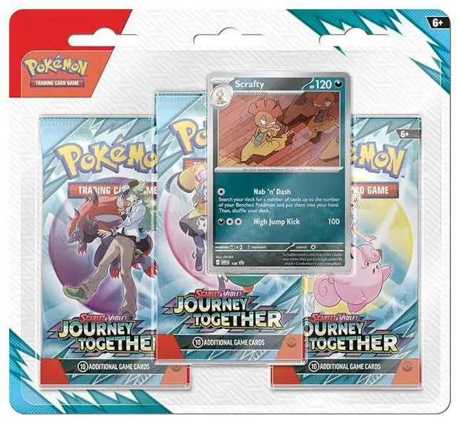 Alt view image 14 of 15 - Pokemon TCG: Scarlet & Violet - Journey Together Booster Pack - Random Artwork